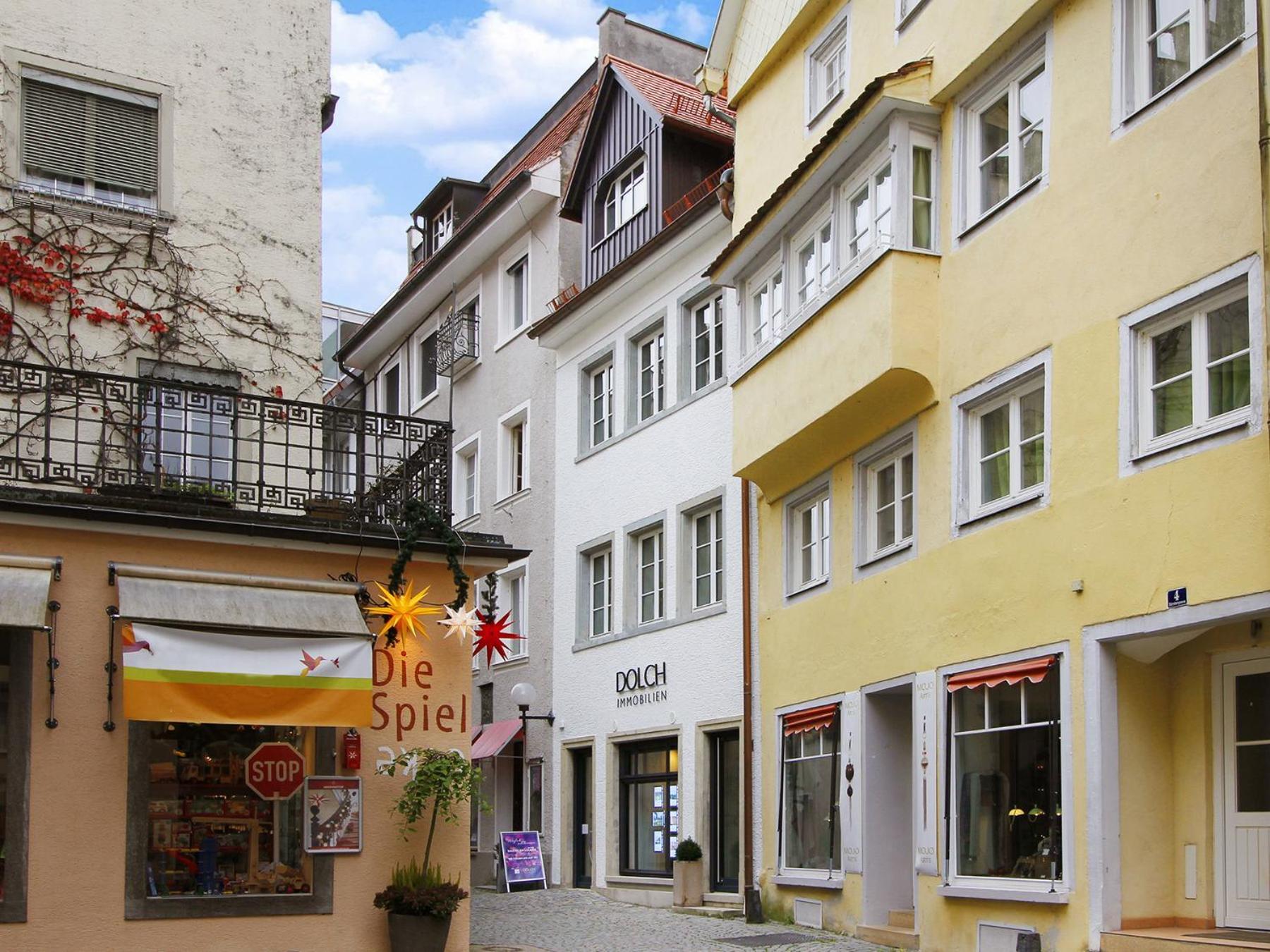 Ferienwohnung Fumi: Maisonette mit Dachterrasse und Inselblick Lindau  Exterior photo